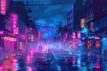 hiroshima neon lights