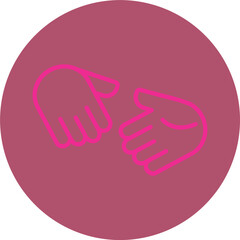 Obraz premium Handshake icon Design