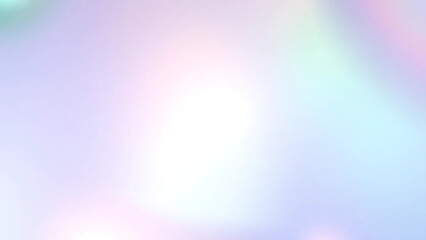 Obraz premium ridescent surface with soft gradients of pastel colors, including shades of blue, purple, pink, and green, creating a light-reflective