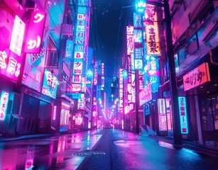 osaka neon light