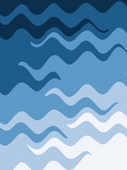 Fototapeta premium Blue abstract background design. Illustration for banner, poster.