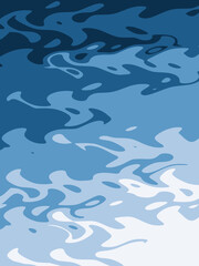 Blue abstract background design. Illustration for banner, poster.