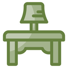 Table Lamp Icon