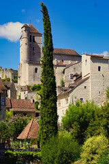 Saint-Cirq-Lapopie. France. This town is a Historical Monument in its entirety, and also appears on the list of the most beautiful towns in France.