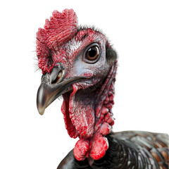 Close-up Portrait of a Turkey