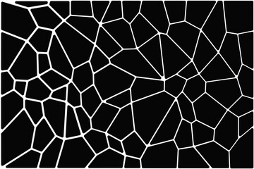 Voronoi,Geometric pattern background forming stone foundation array.