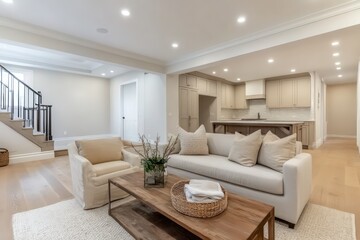 Create an advertisement visual for apartment, bathroom, and kitchen renovation services.