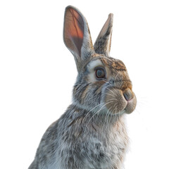 Fototapeta premium A Close-up of a Bunny's Face