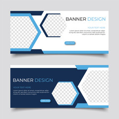  Modern business banner abstract design. Clean simple creative background vector template design