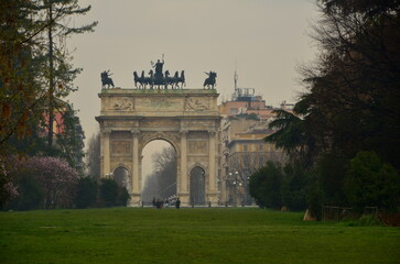 Obraz premium The city of Milan, Italy