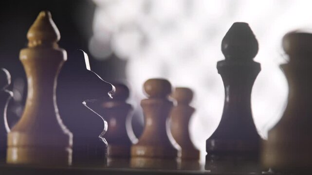 Chess is everything.
A pawn instead of a rook. The player thought about the move for a long time. The hand changes the pieces on the chessboard.
01.11.2024