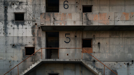 old abandoned building