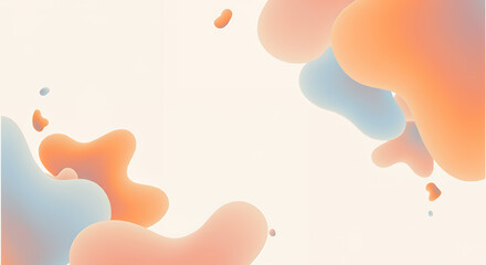 Fototapeta premium Neutral Gradient Abstract Wave Background Vector