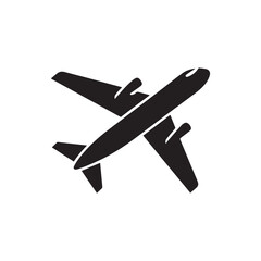 Obraz premium Plane vector design symbol illustration