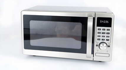 Fototapeta premium A modern kitchen appliance with a digital display.