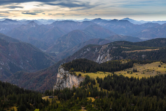 autumn in the mountains
