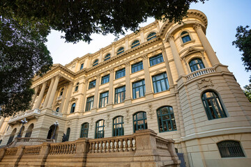 National Library building in Rio de Janeiro, Brazil