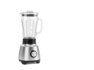 A modern electric blender with a sleek design and multiple speed settings.