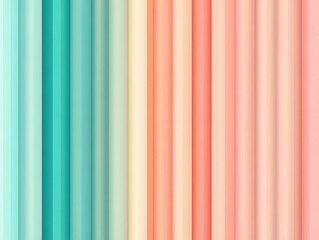Obraz premium Colorful wavy abstract design in pastel tones.