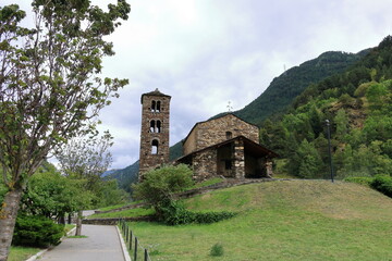 Sant Joan de Caselles church in Canillo, Andorra