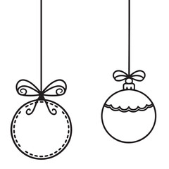 Doodle christmas  element set