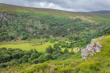 Fototapeta premium Wicklow, Ireland - June 30 2024 