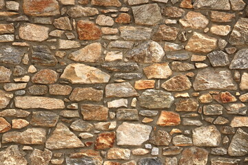 yellow beige sand color stone brick vertical wall