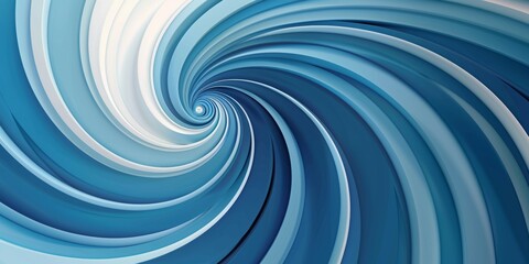 Fototapeta premium Vibrant abstract design featuring swirling blue patterns with dynamic curves and gradients, ideal for modern art and design projects.