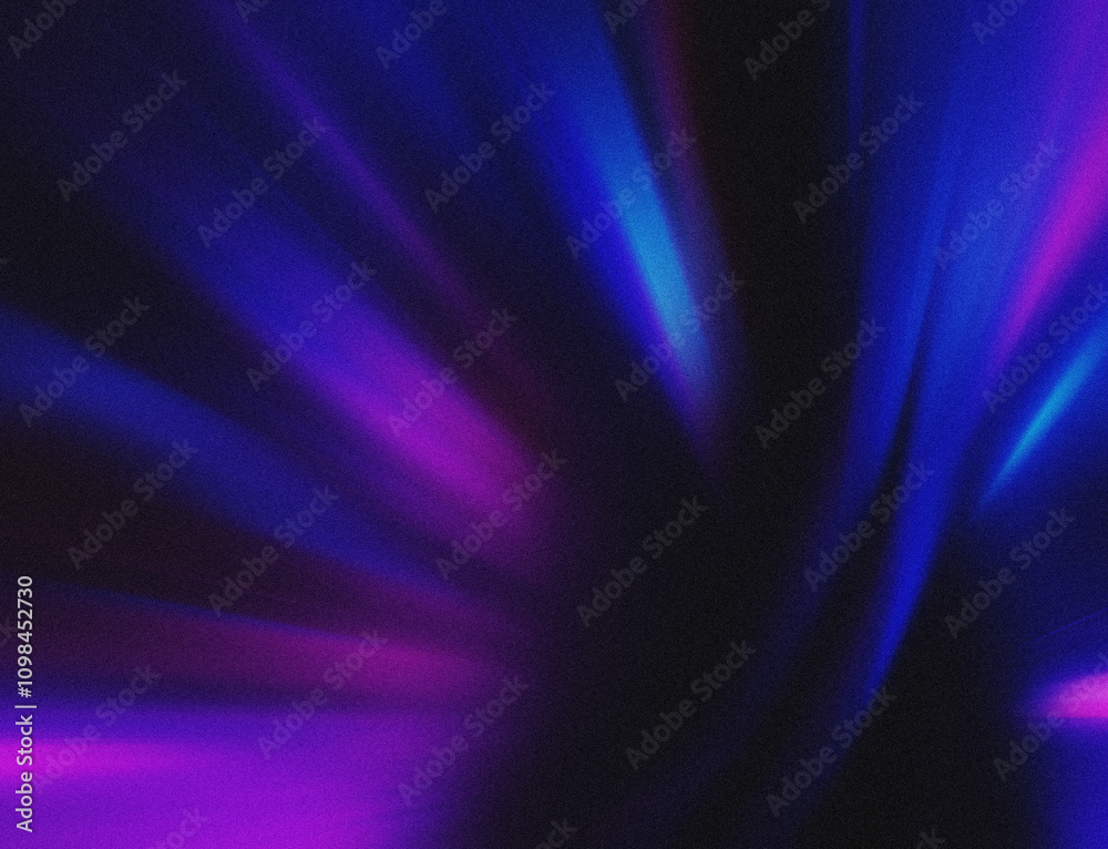 Wall mural abstract blurred grainy gradient background texture. colorful digital grain dust soft noise effect p