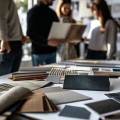 business people working together