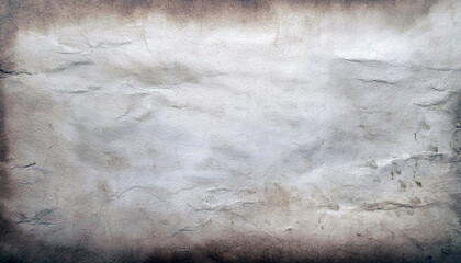 Aged Paper Texture Grunge Background Vintage Antique Brown Crumpled Wrinkled Old Beige Cream