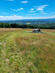 Przepiękny krajobraz Beskidu Śląskiego. Polska
