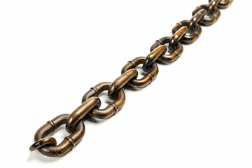 Obraz premium Chain isolated on white