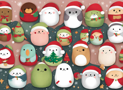 Squishmallows Christmas