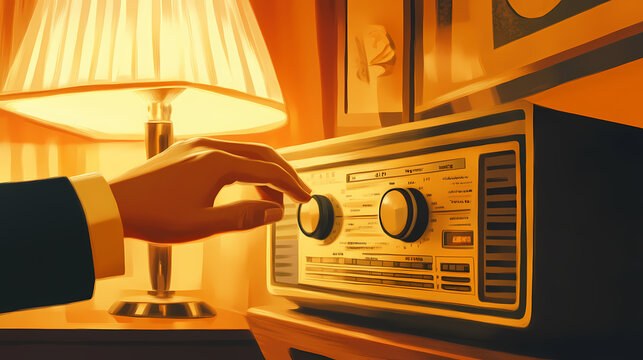dial vintage radio