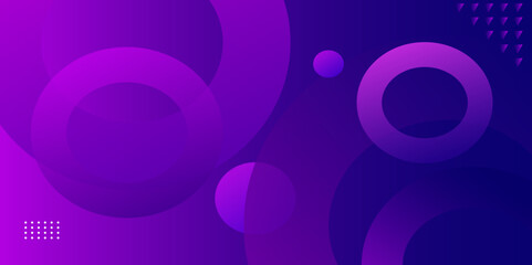 Minimal geometric background. Dynamic shapes composition. Vector illustration.