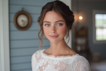 Naklejka premium Gorgeous Bride