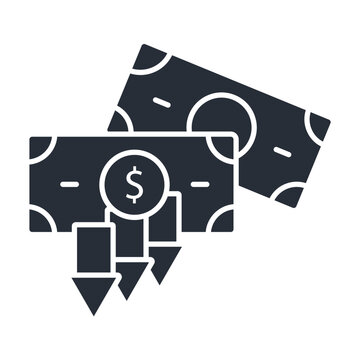 recommend clip art: insolvency icon. vector.Editable stroke.linear style sign for use web design,logo.Symbol illustration.