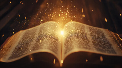 Enlightenment: Open Book Glows