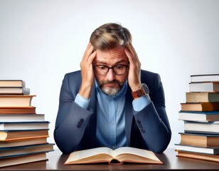 Hombre con cara de sorpresa  mala