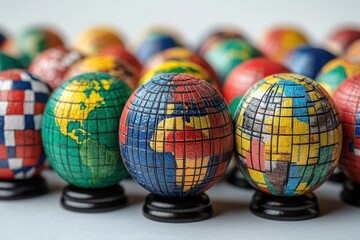 Obraz premium Cross-cultural digital communication tools bridging global diversity, for clarity