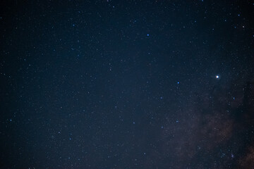 Fototapeta premium Stars in the dark sky at night