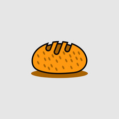 Croissant Bread Cake Sweet vector design