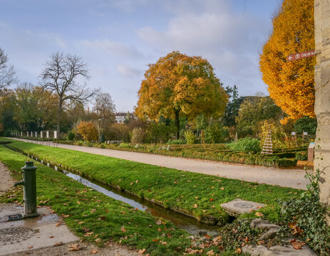 Parc de l'Arquebuse &agrave; Dijon en France