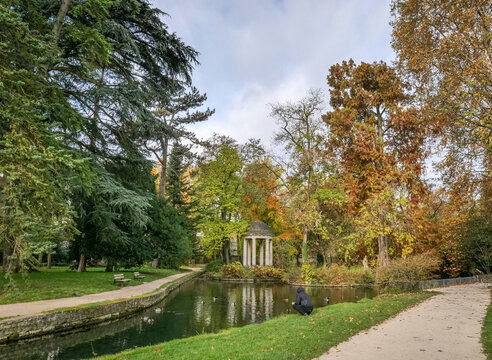 Parc de l'Arquebuse &agrave; Dijon en France
