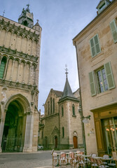 Rue de Dijon en France