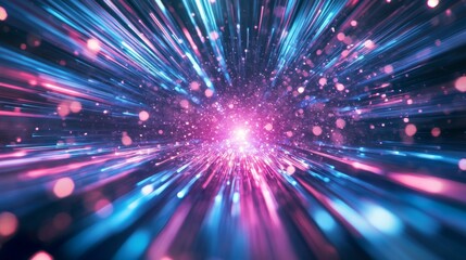 Fototapeta premium Abstract Futuristic Technology Background
