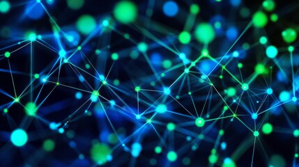 Obraz premium Intricate Network of Connections