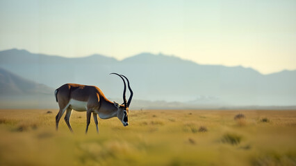 Saiga Antelope in Central Asia