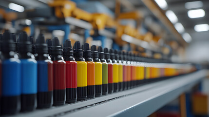 Printer Ink Production Process | High-Quality Ink Manufacturing for Printers | Industrial Equipment and Technology for Vibrant Printing Solutions